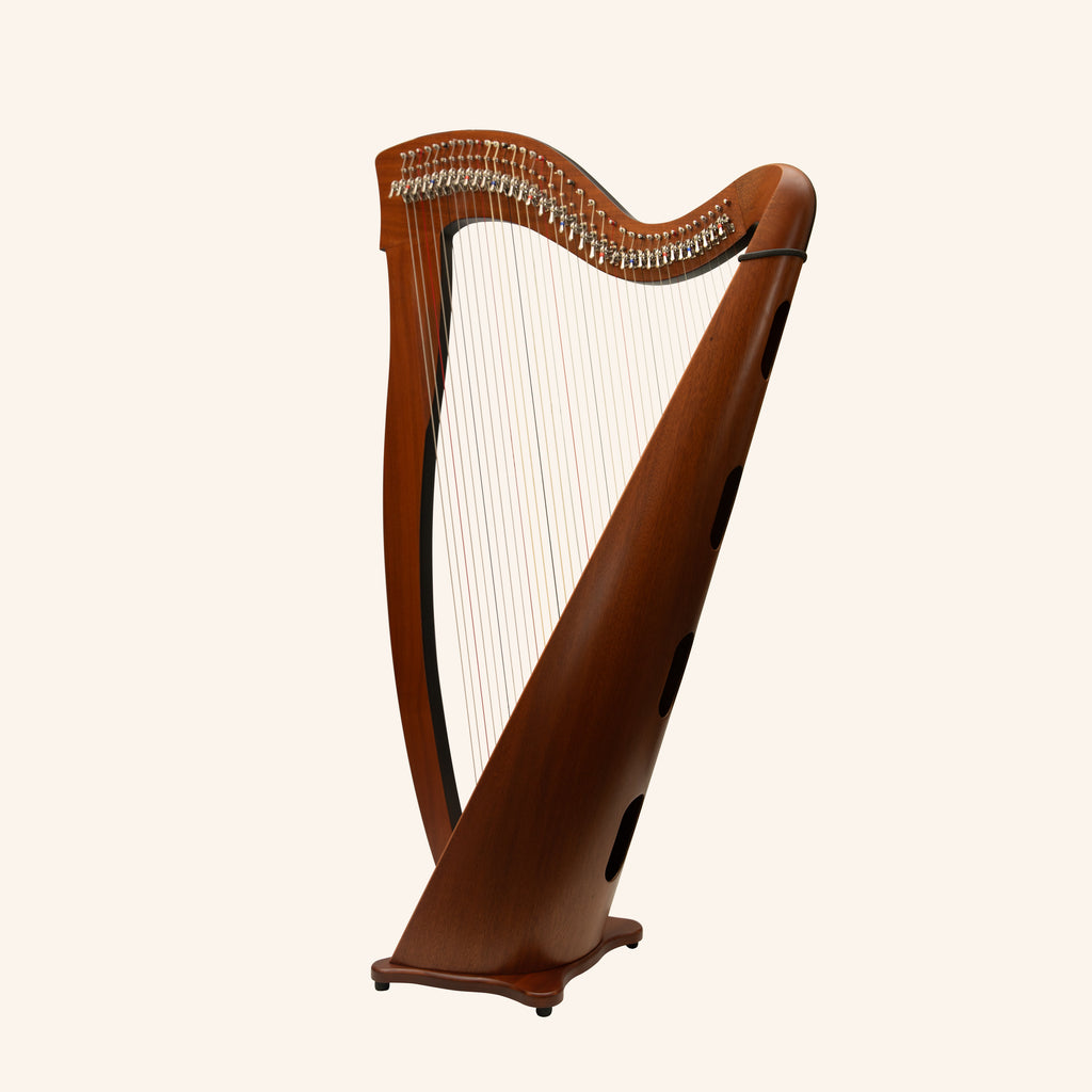 Mchugh Ayra Harp 38 Strings Mahogany
