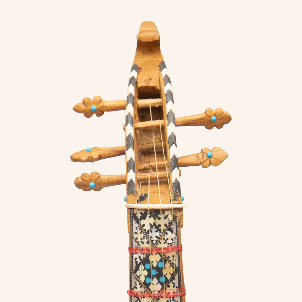 Muzikkon Afghani Rubab Half Sadafi Mulberry