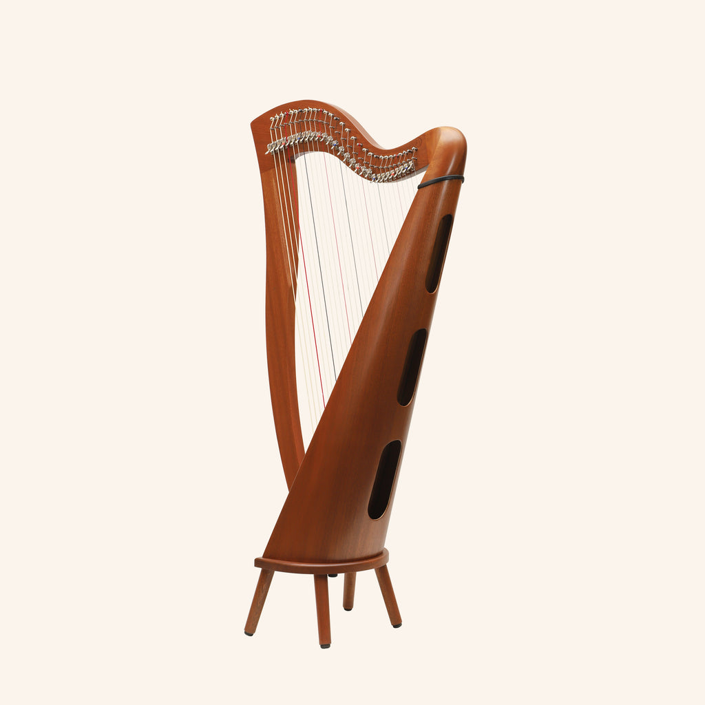 29 Strings McHugh Harp Round Back
