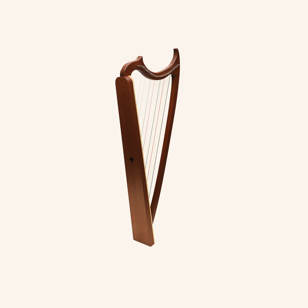 Muzikkon Gothic Harp, 29 String Mahogany