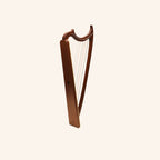 Muzikkon Gothic Harp, 29 String Mahogany