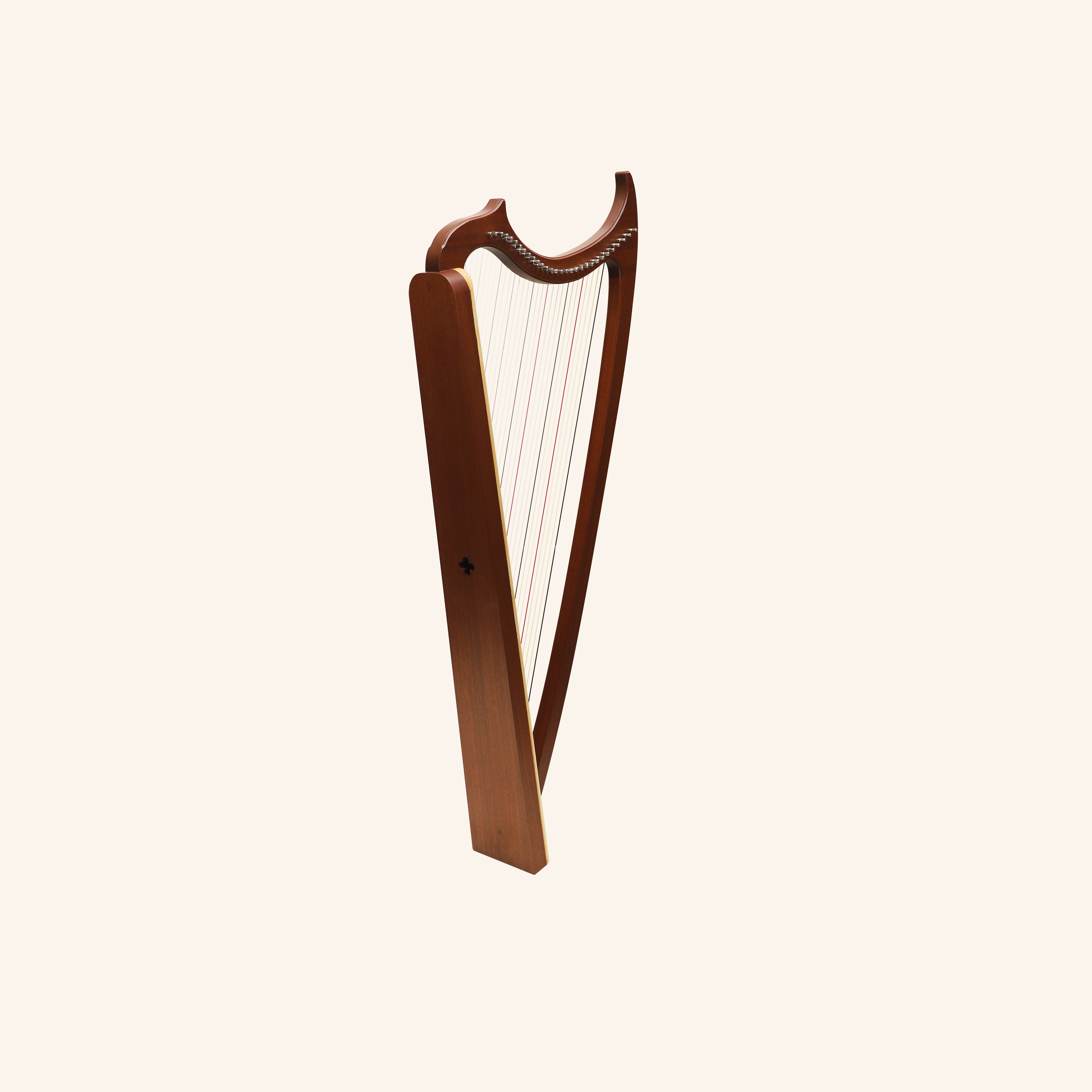 Muzikkon Gothic Harp, 29 String Mahogany