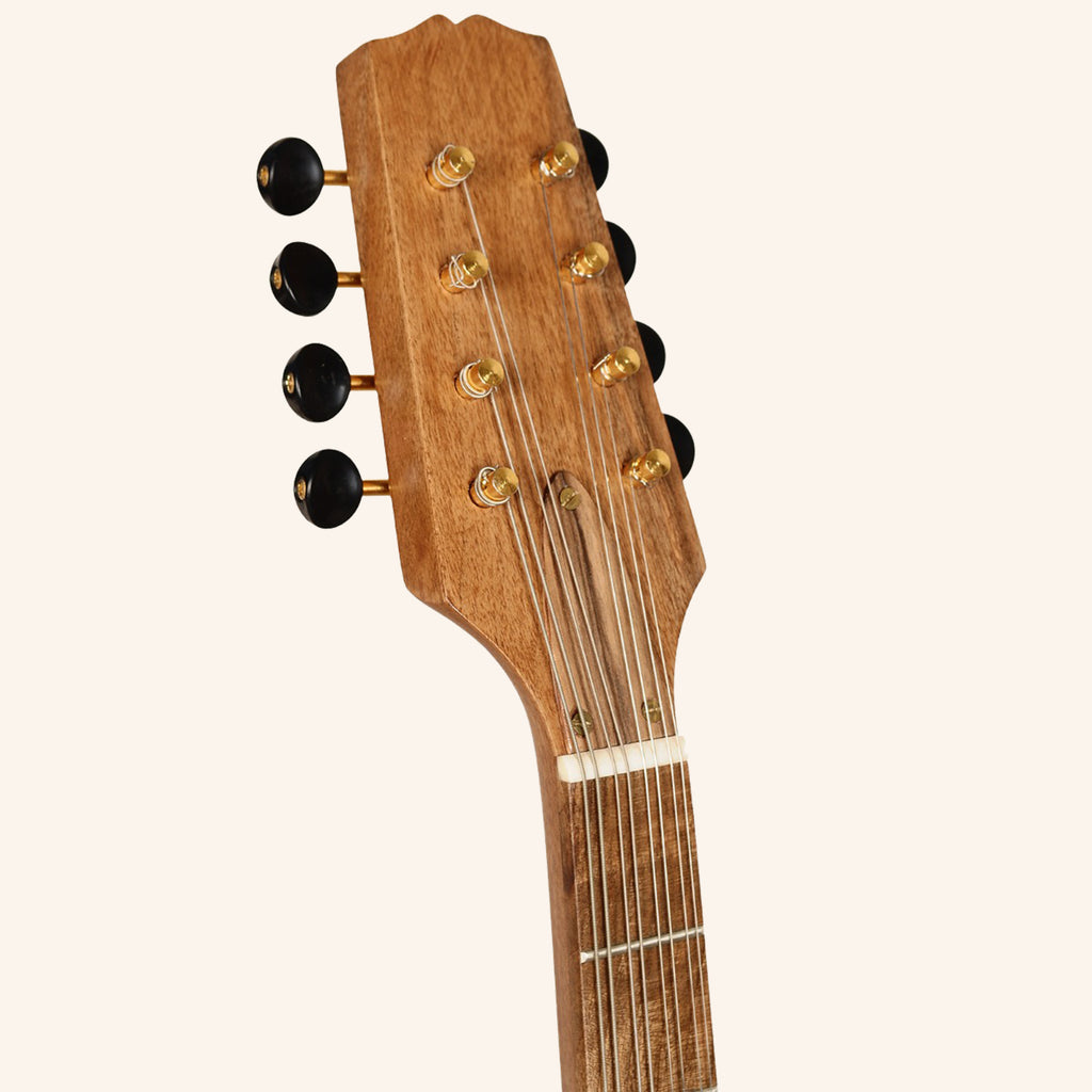 Traditional Irish Bouzouki, 8 Strings Walnut with Spruce Top C103 Purfling