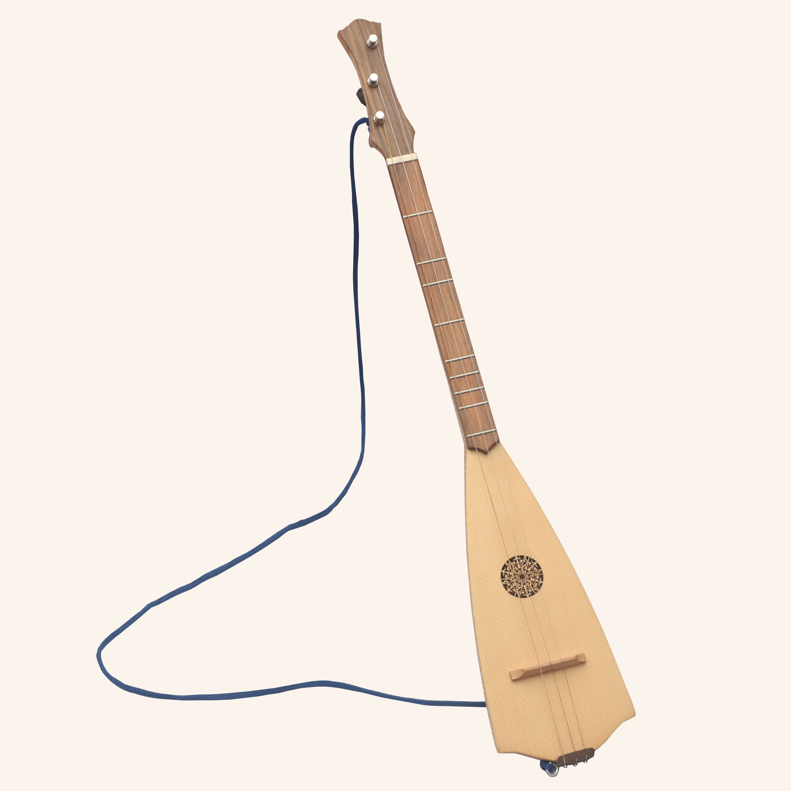 Heartland Dulcimer Banjo, 3 Strings Lacewood