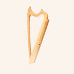 Muzikkon Gothic Harp 19 String Ashwood