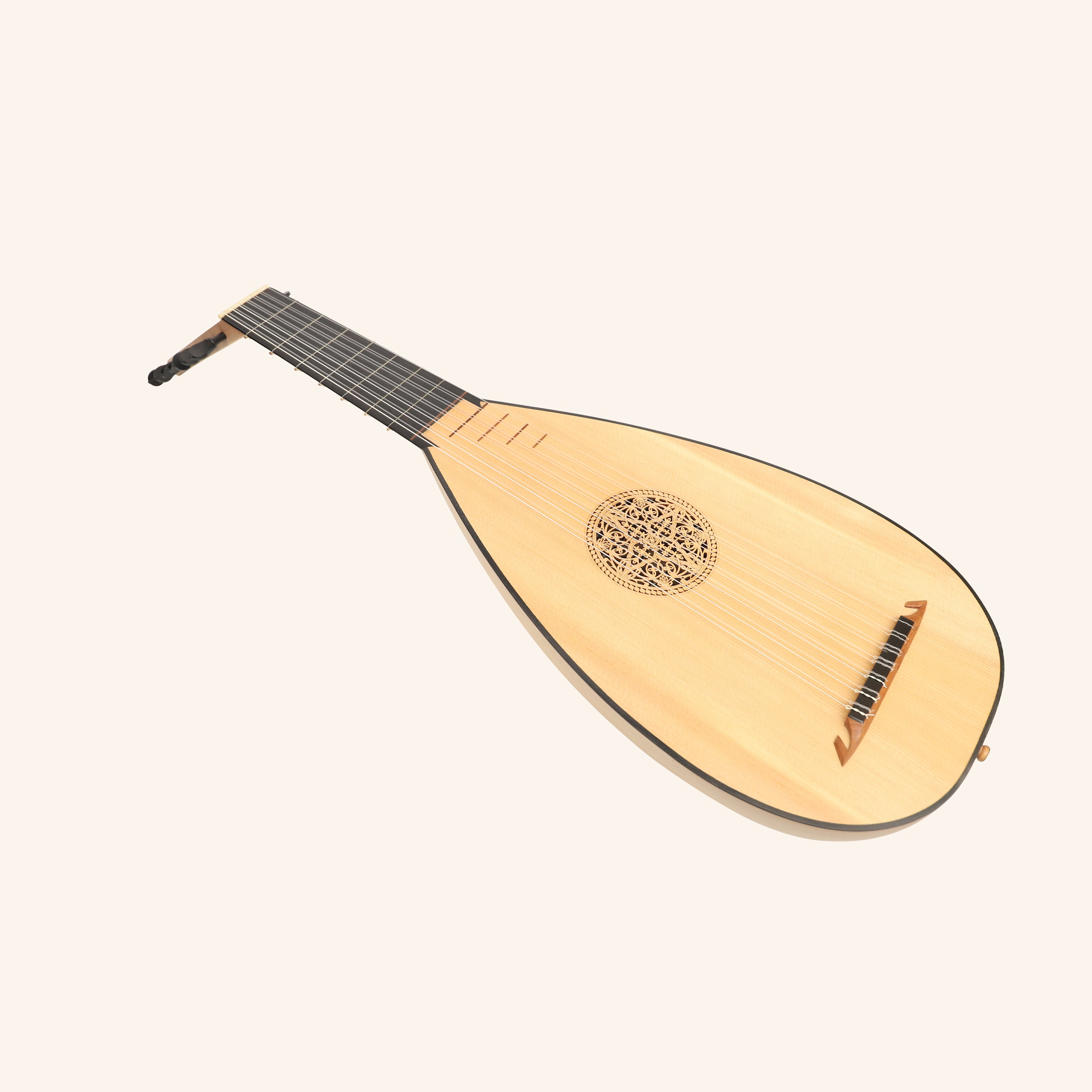 Muzikkon Travel Lute 7 Course Right Hand