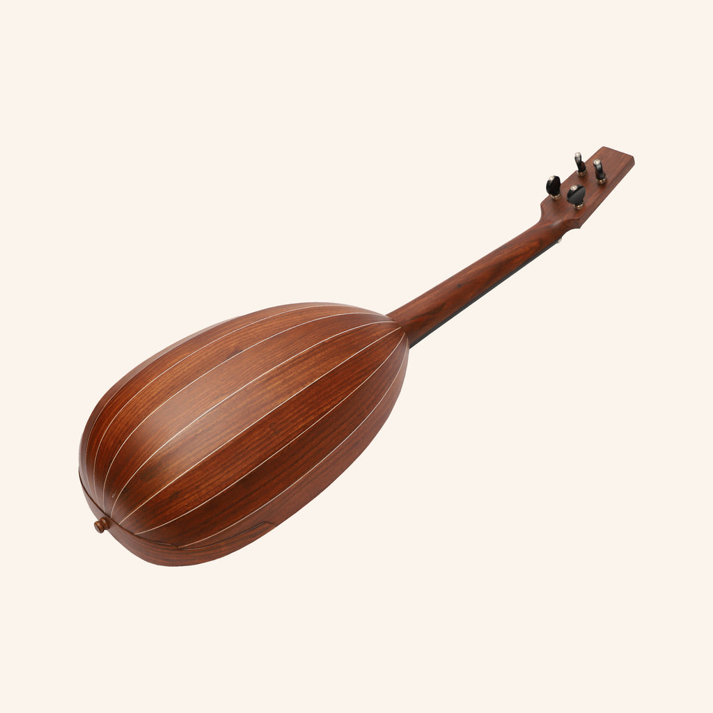 MUZIKKON BAROQUE UKELELE, 4 STRINGS TENOR ROSEWOOD LEFT HAND
