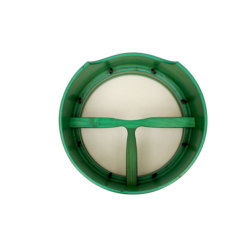 Muzikkon 14”x6" Premium Celtic Irish Bodhran with Easy Tune System Deep Rim T-BAR & Taped Finish