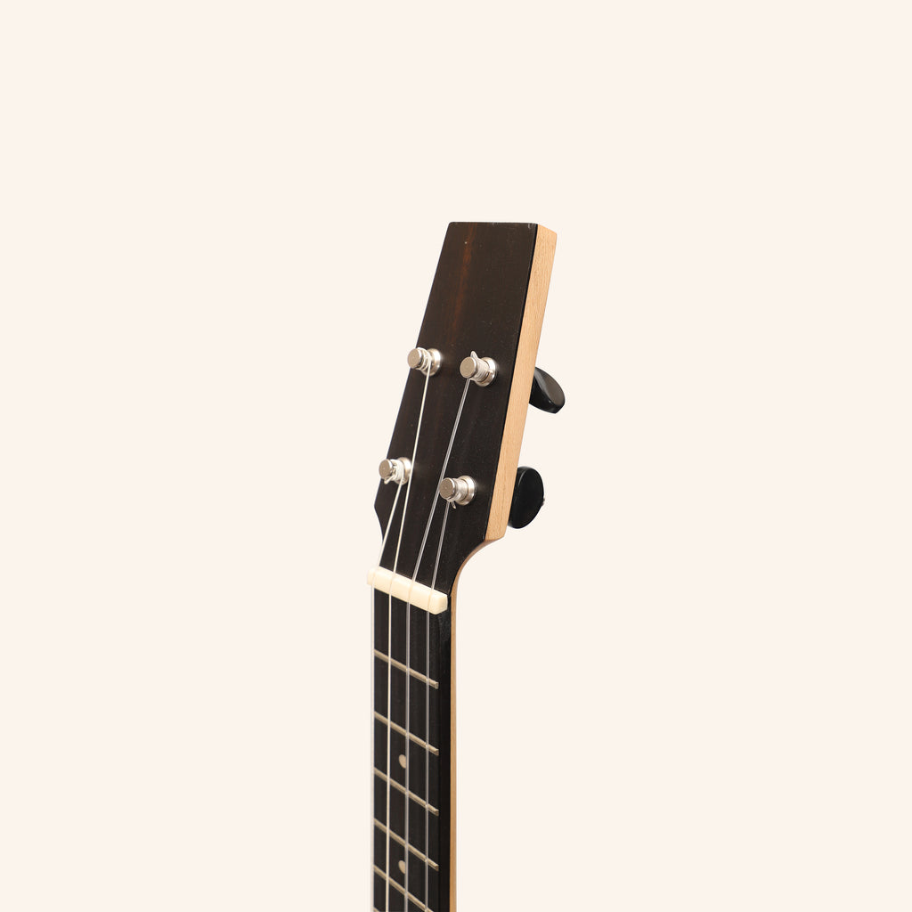 Heartland Baroque Ukulele, 4 String Baritone Variegated Walnut And Lacewood