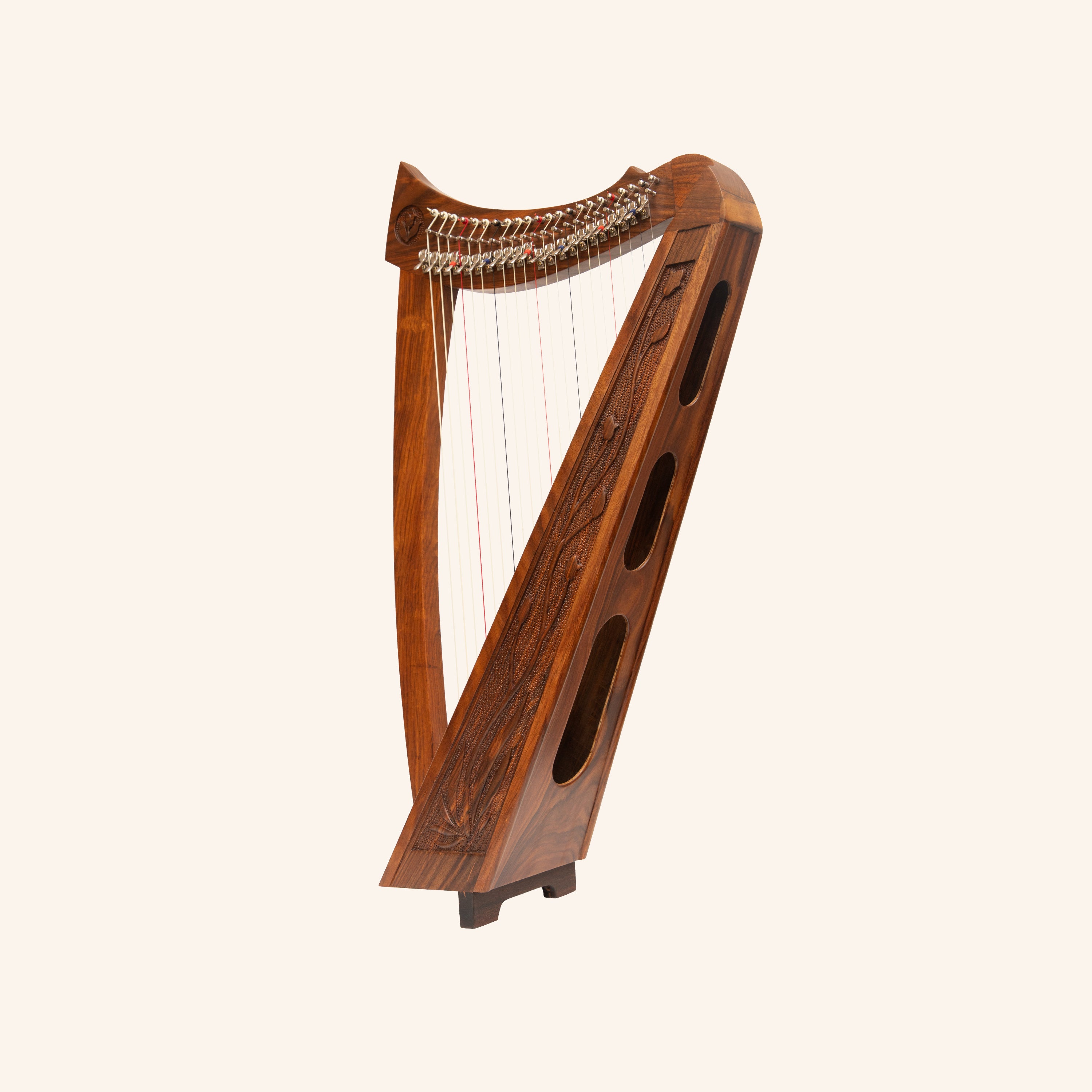 22 String Trinity Crested Harp, Celtic Lap Harp