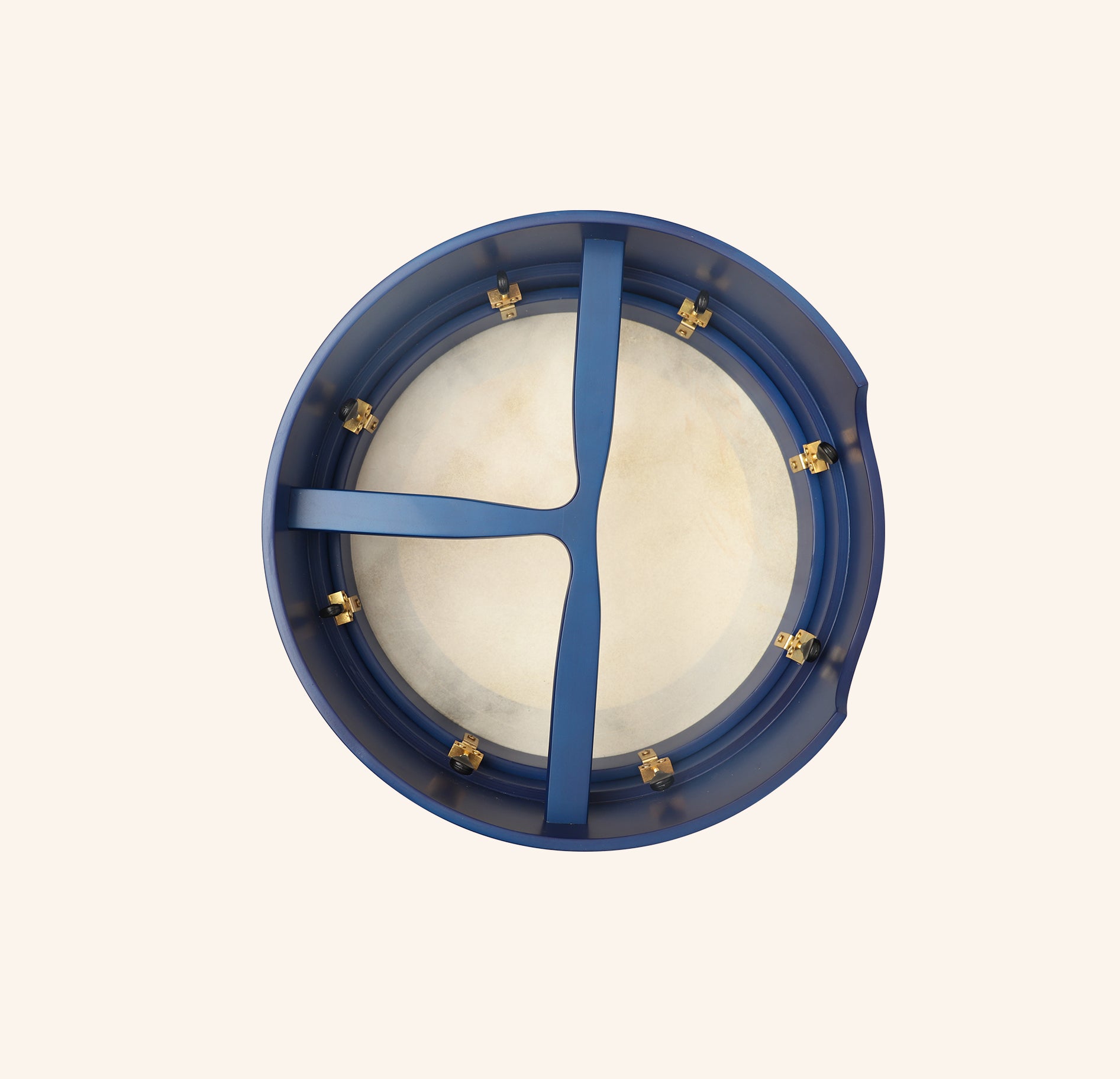 Muzikkon 14”x5" (35.5x12.5 cm) Premium Celtic Irish Bodhran With Easy Tune System Deep Rim T- Bar & Taped Finish