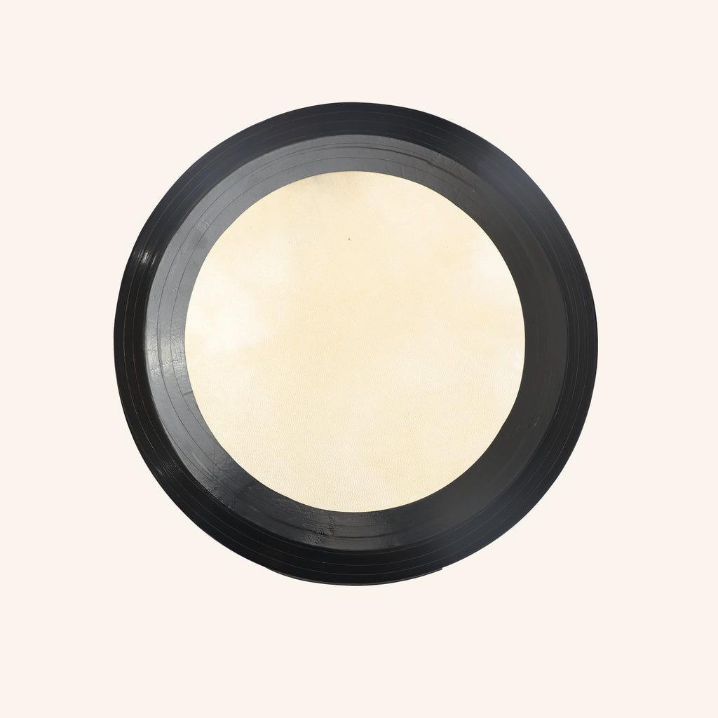 Muzikkon 14”x5" (35.5x12.5 cm) Premium Celtic Irish Bodhran With Easy Tune System Deep Rim T- Bar & Taped Finish
