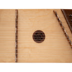 Dulcimer Muzikkon cu o singură coardă, 10-9, lemn de trandafir ciocănit, cu ciocănele