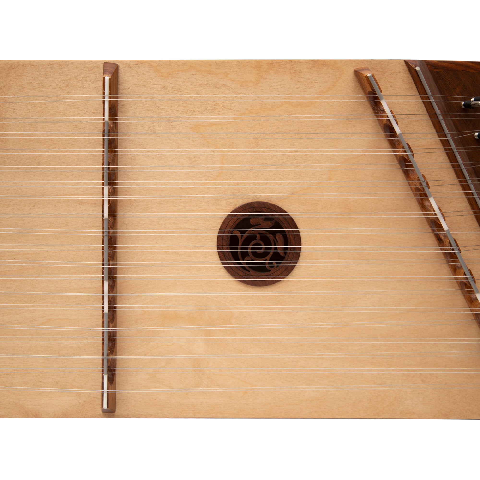 Muzikkon Double Strung 10-9 Hammered Dulcimer Rosewood With Hammers