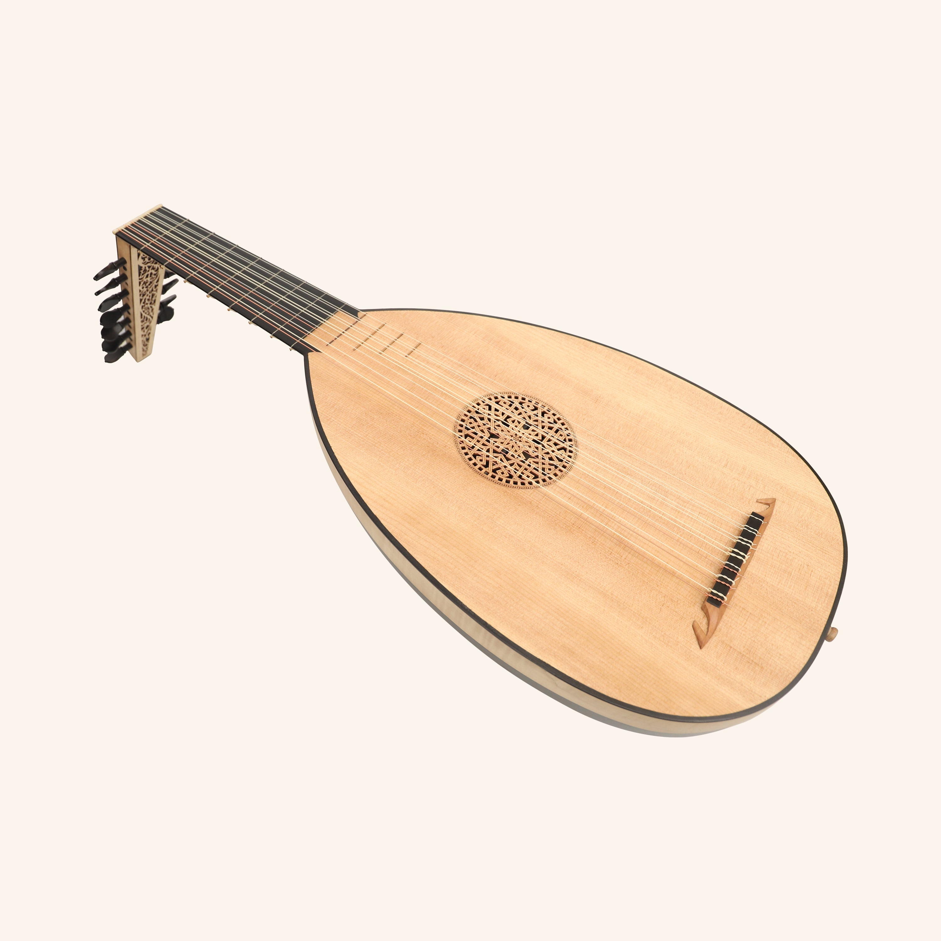 Muzikkon Renaissance Lute 7 Course Right Hand After Hieber