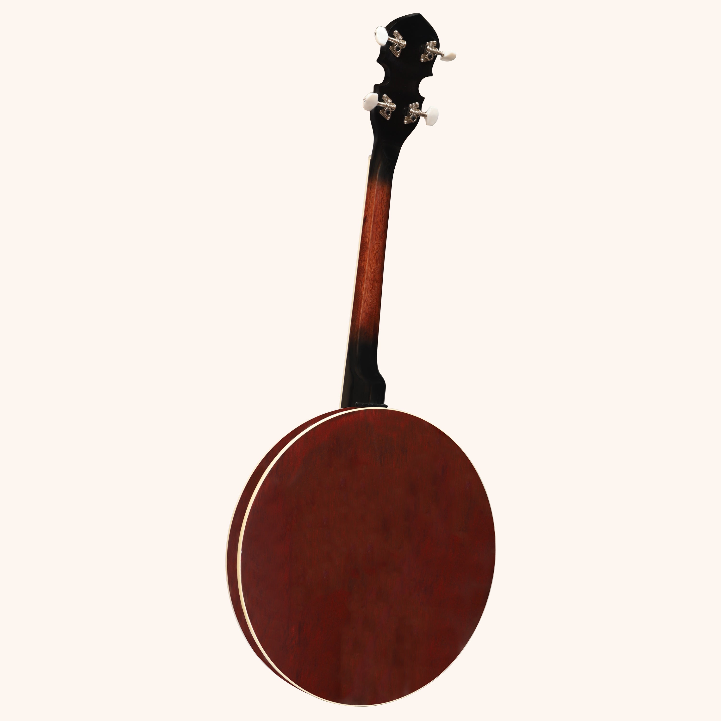 Heartland 4 String Banjo Closed Solid Back 17 Fret, 4 String Irish Tenor Banjo Short scale