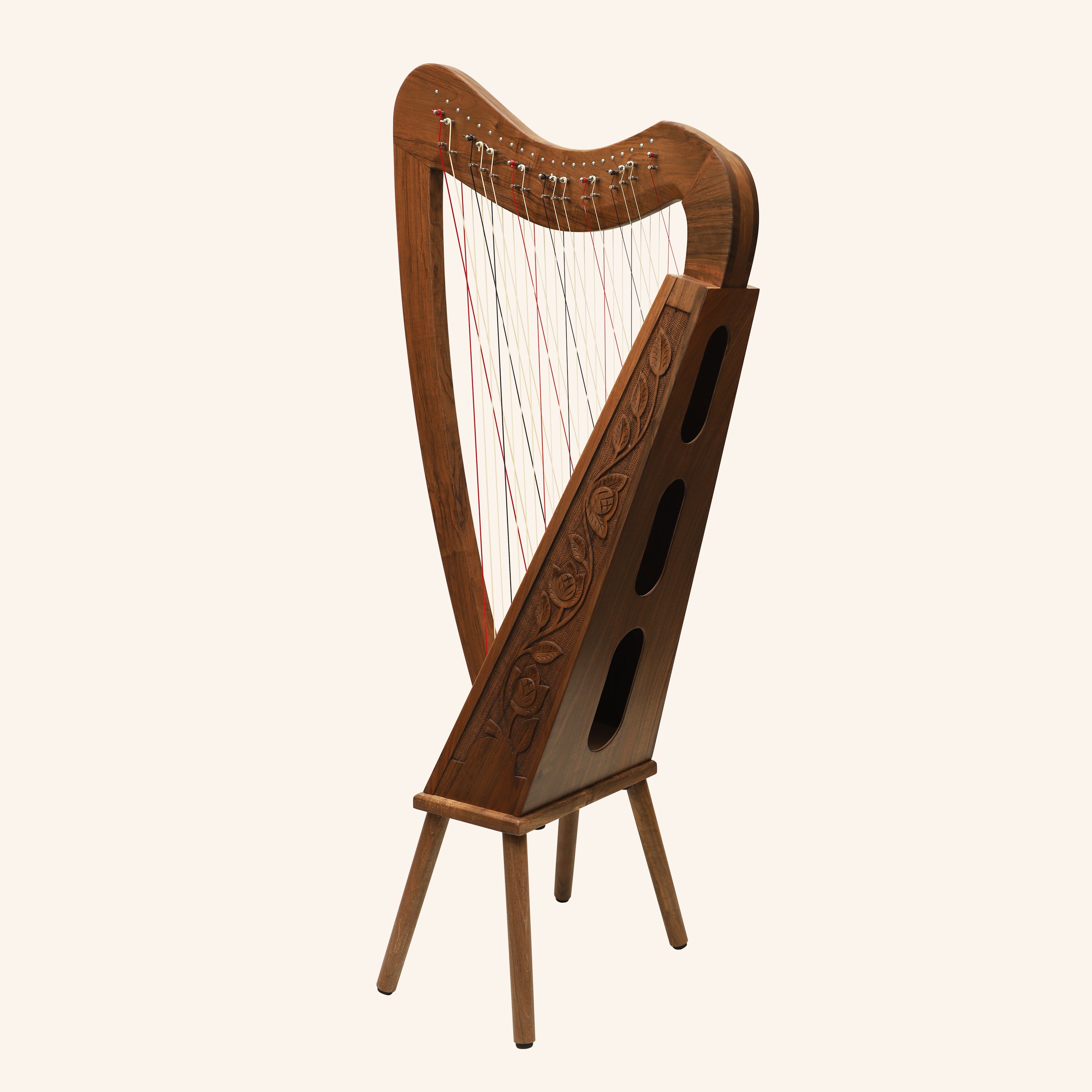Cross Strung Harp, 38 String Walnut
