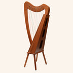 Cross Strung Harp, 38 String Mahogany