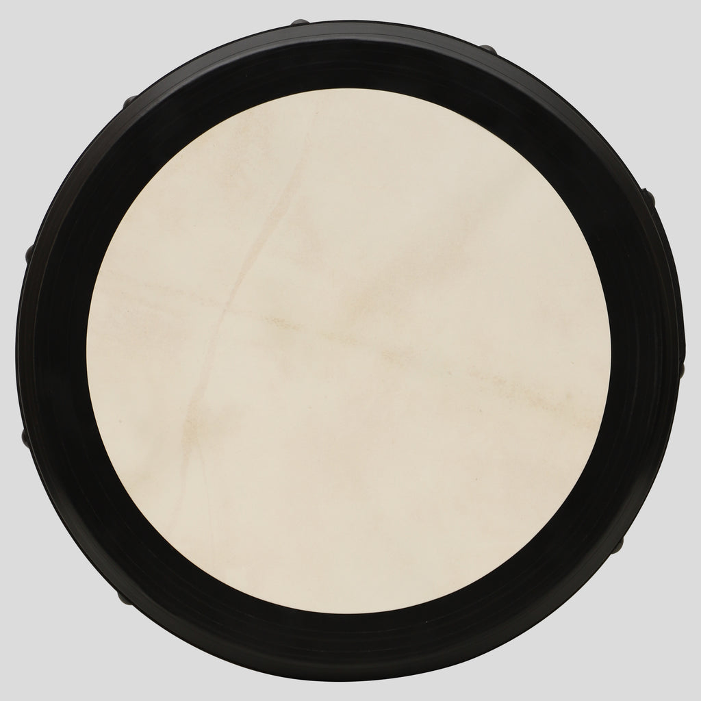 Muzikkon 18"X4" Heartland Tunable Irish Bodhran Drum with T-Bar & Taped Finish Deep Tune