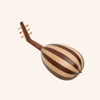 Lute Ukulele, 6 Strings Tenor Variegated Rosewood Lacewood