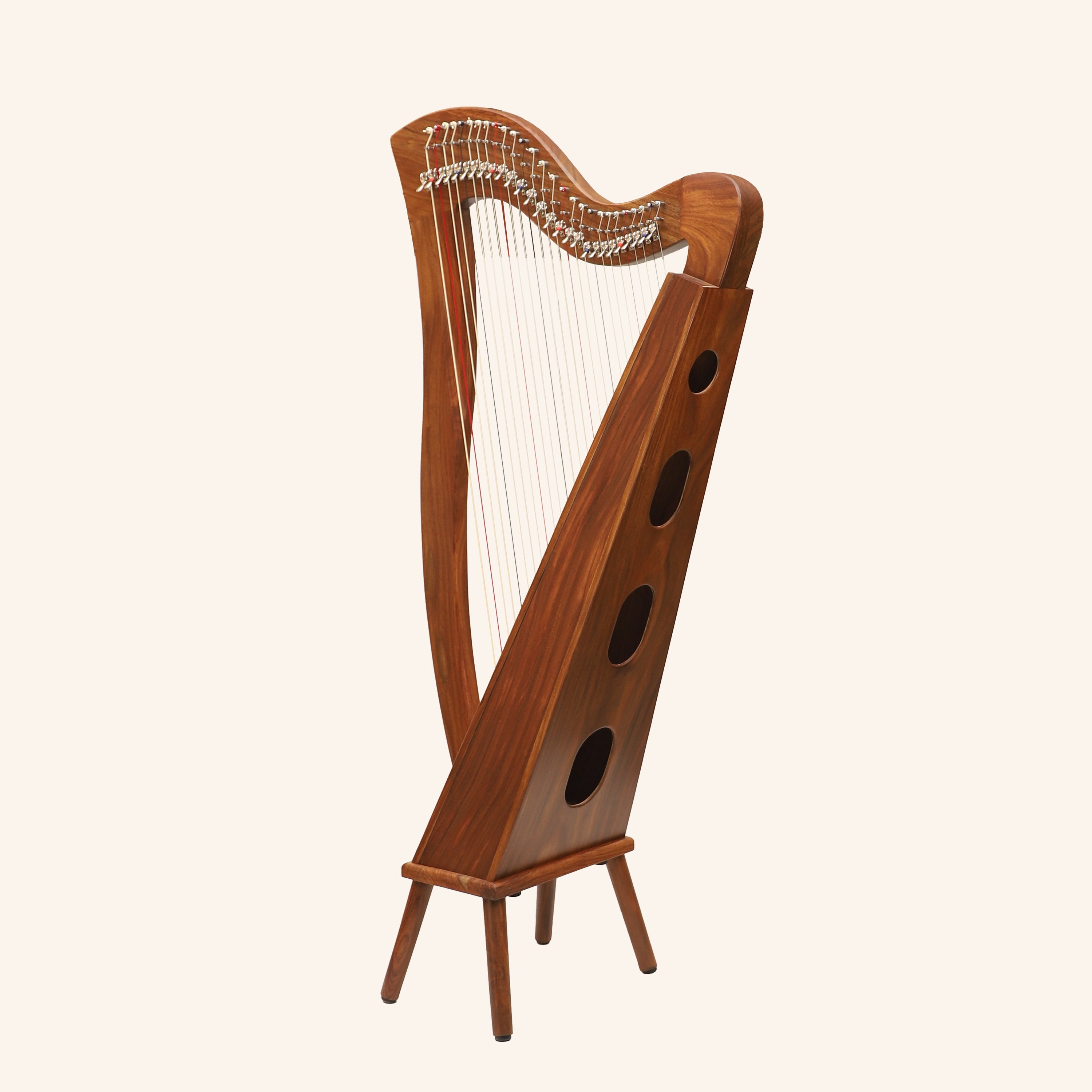 27 String Mchugh Harp Square Back