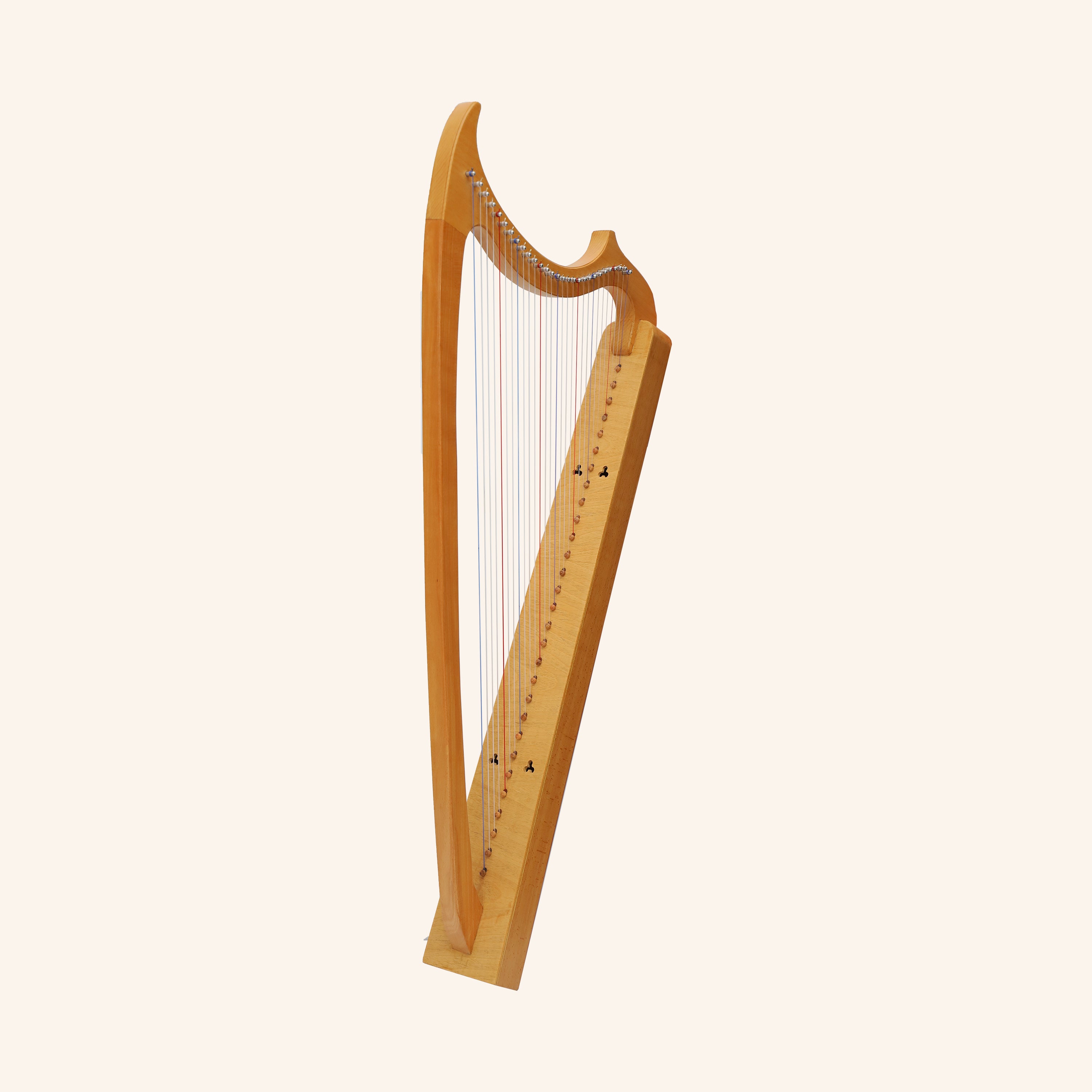 Muzikkon Gothic Harp 19 String Beechwood