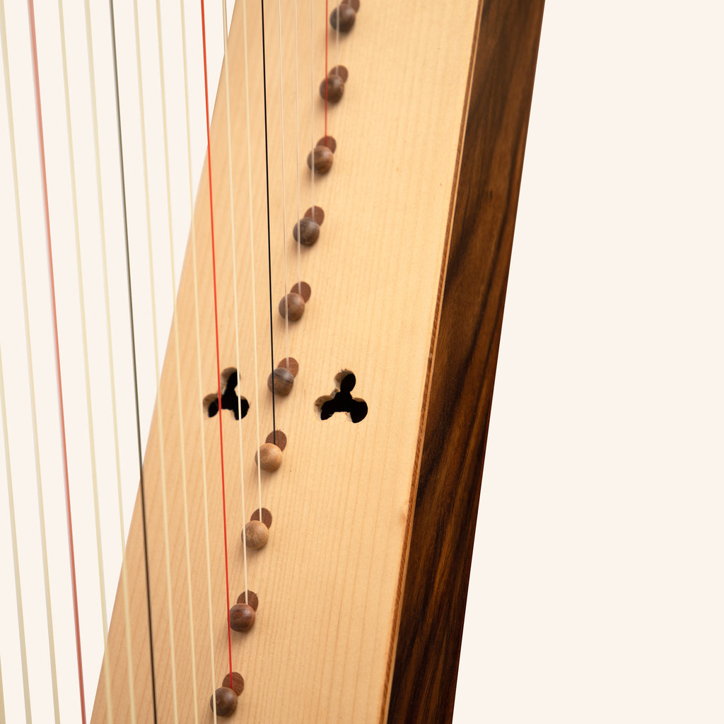 Muzikkon Gothic Harp 29 String Rosewood