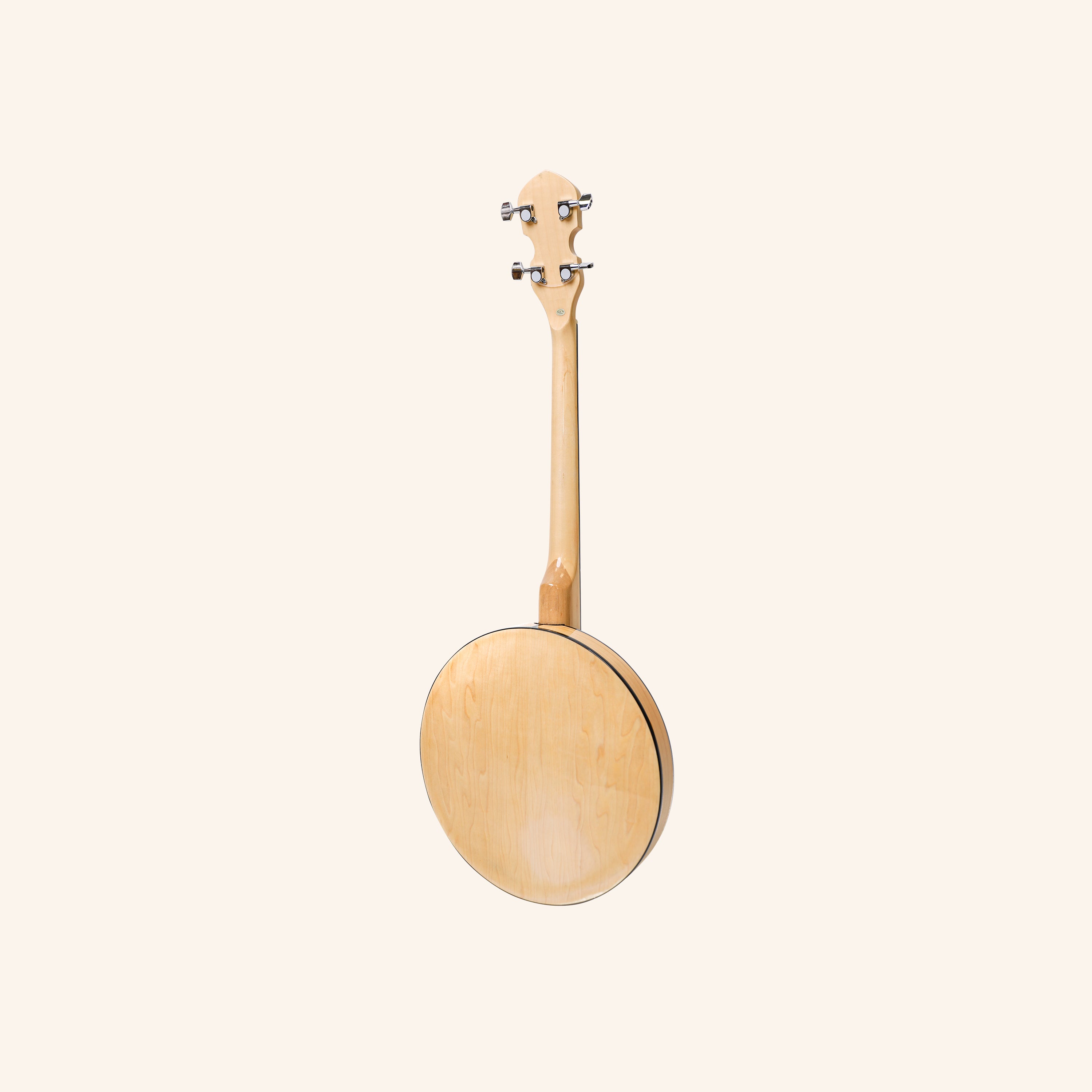Heartland Deluxe Irish Tenor Banjo 19 Frets with 24 Bracket and Closed Solid Back Maple Finish