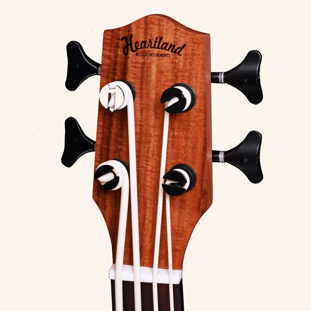 Heartland Baritone Ukulele Bass Acacia With EQ