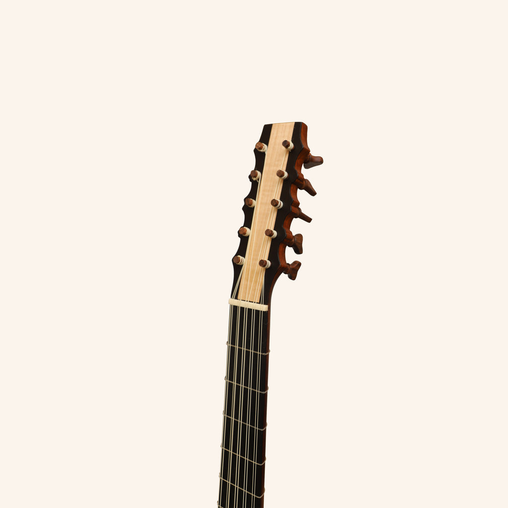 Heartland Sellas Baroque Guitar, 5 Course Right Hand Rosewood