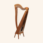 29 String McHugh Harp Square Back