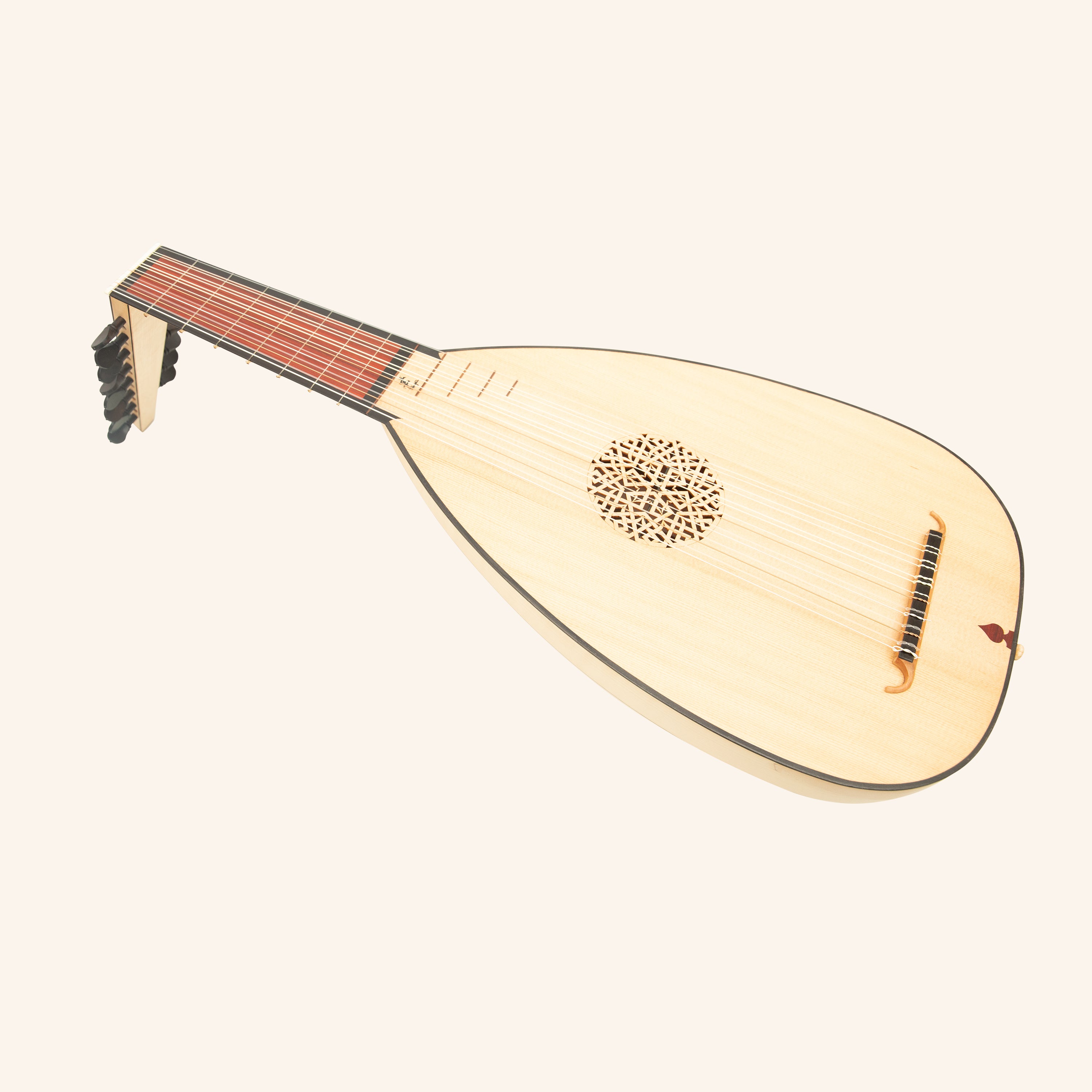 Luth Ebene 8 Course Renaissance Lute After Frei