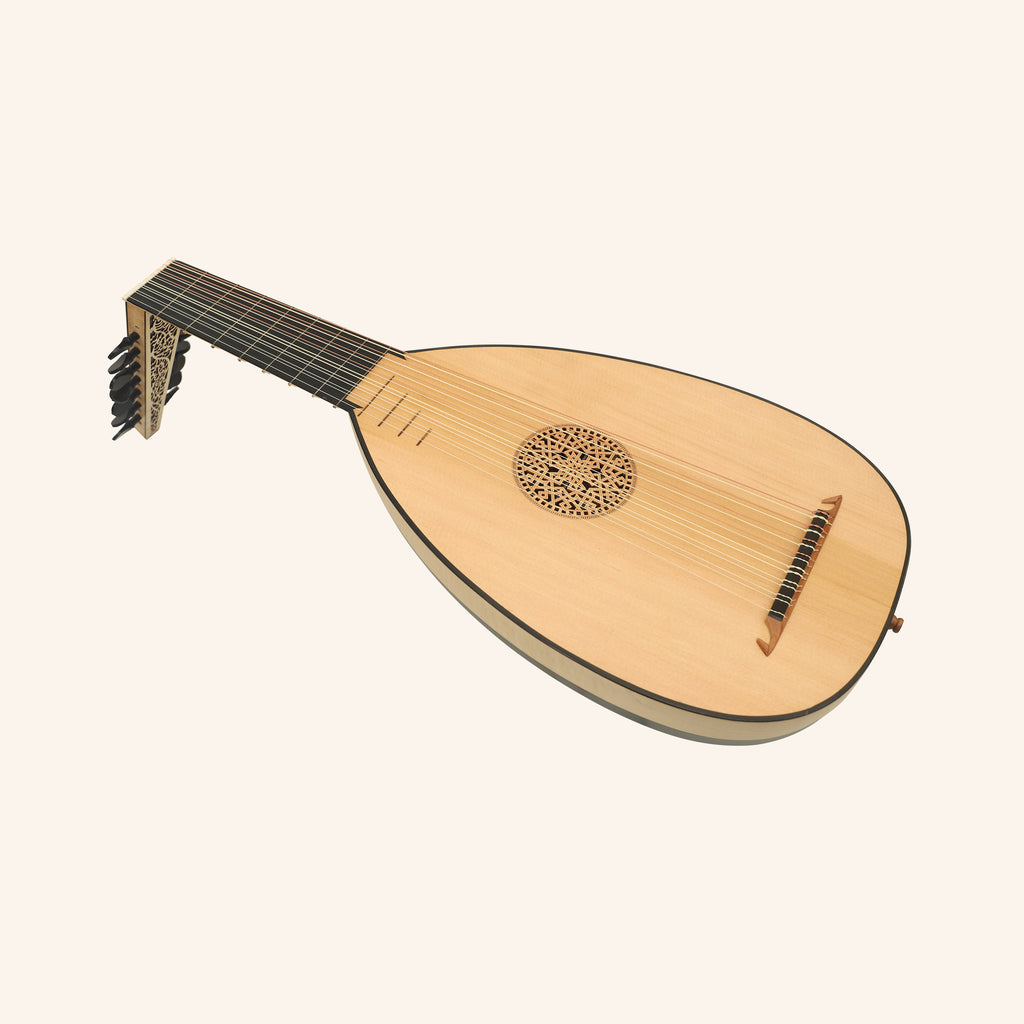 Muzikkon Renaissance Lute 8 Course Left Hand After Hieber