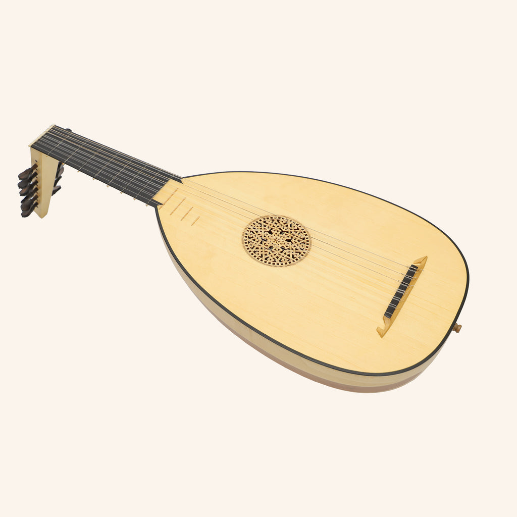 Muzikkon Renaissance Lute 7 Course Left Hand After Hieber