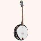 Heartland 4 String Banjo 19 Frets Irish Tenor Banjo 24 Bracket with Closed Solid Back