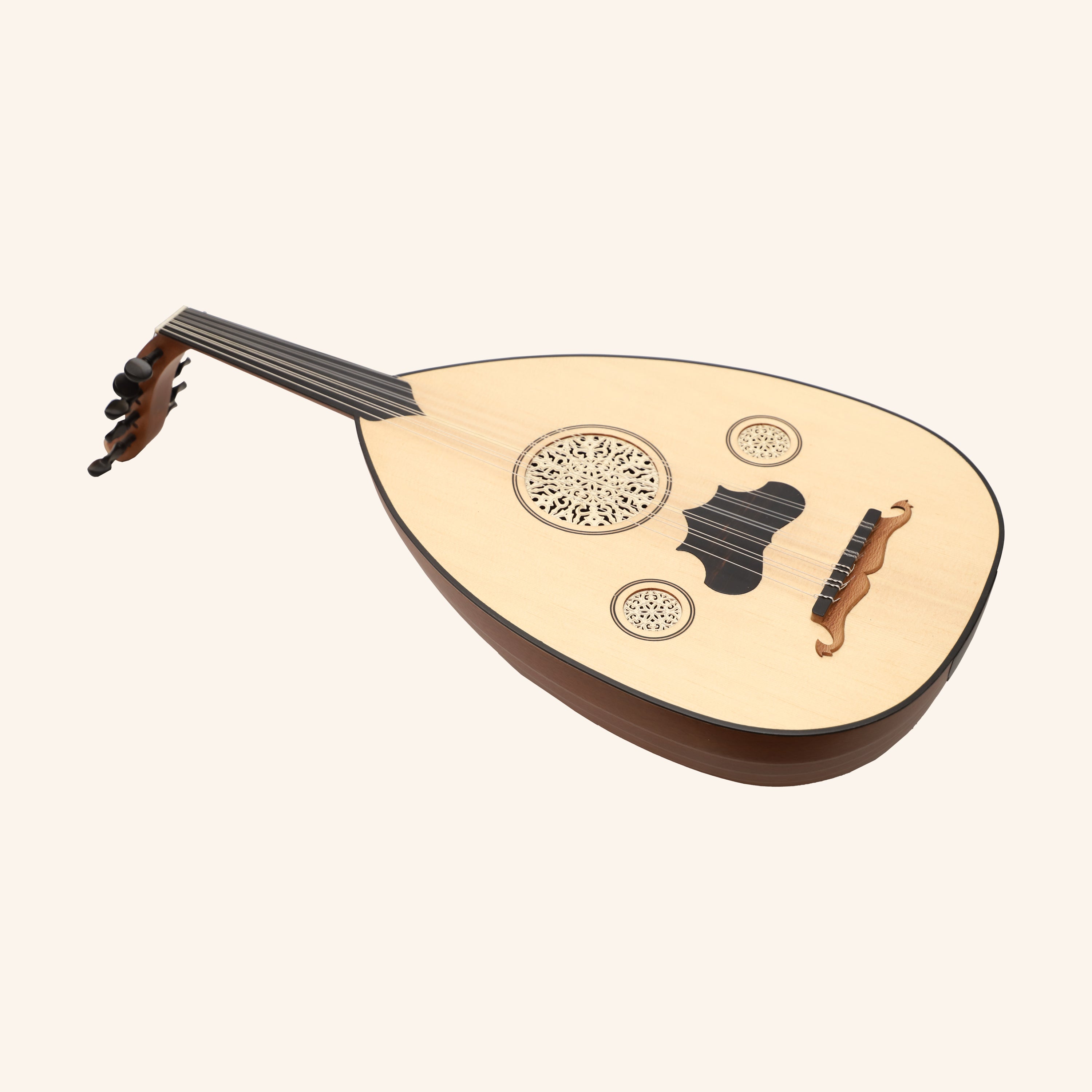 Turkish Oud, 11 Strings Mahogany