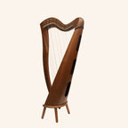 29 Strings McHugh Harp Round Back