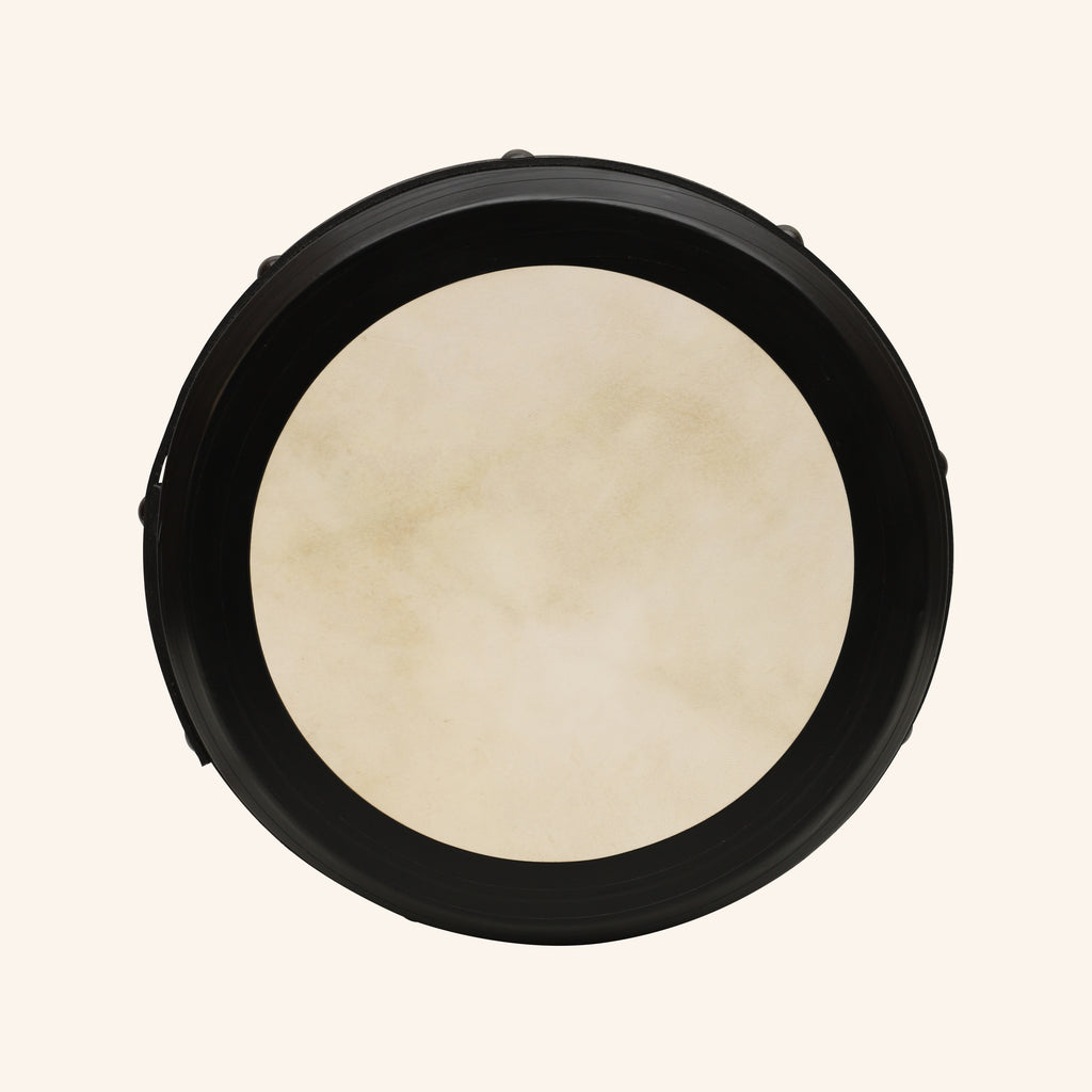 Muzikkon 14"X6" Heartland Tunable Irish Bodhran Drum Deep Rim with T-BAR & Taped Finish Deep Tune
