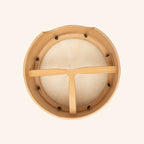 Muzikkon 14”x6" Premium Celtic Irish Bodhran with Easy Tune System Deep Rim T-BAR & Taped Finish