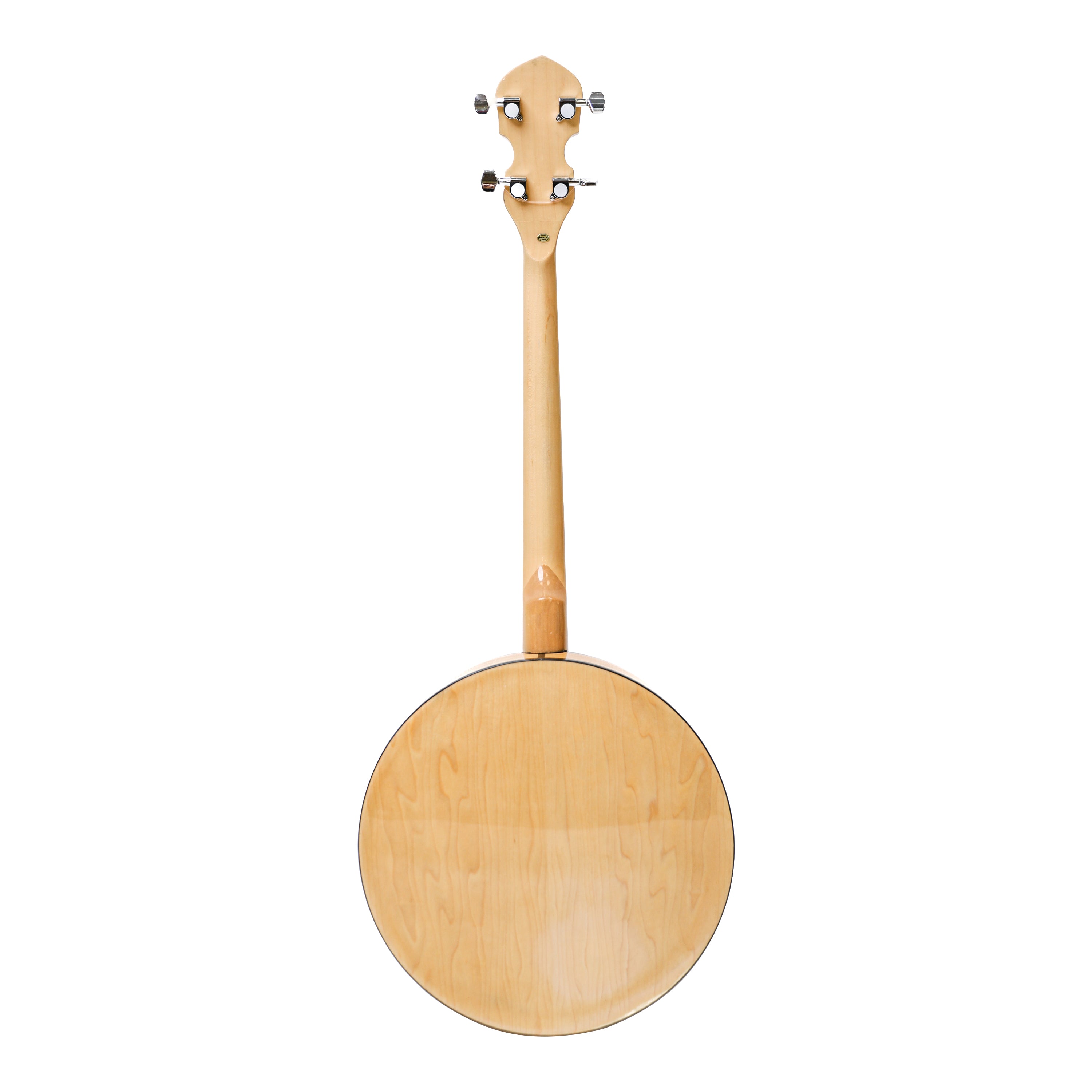 Heartland Deluxe Irish Tenor Banjo 19 Frets with 24 Bracket and Closed Solid Back Maple Finish