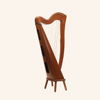 29 Strings McHugh Harp Round Back