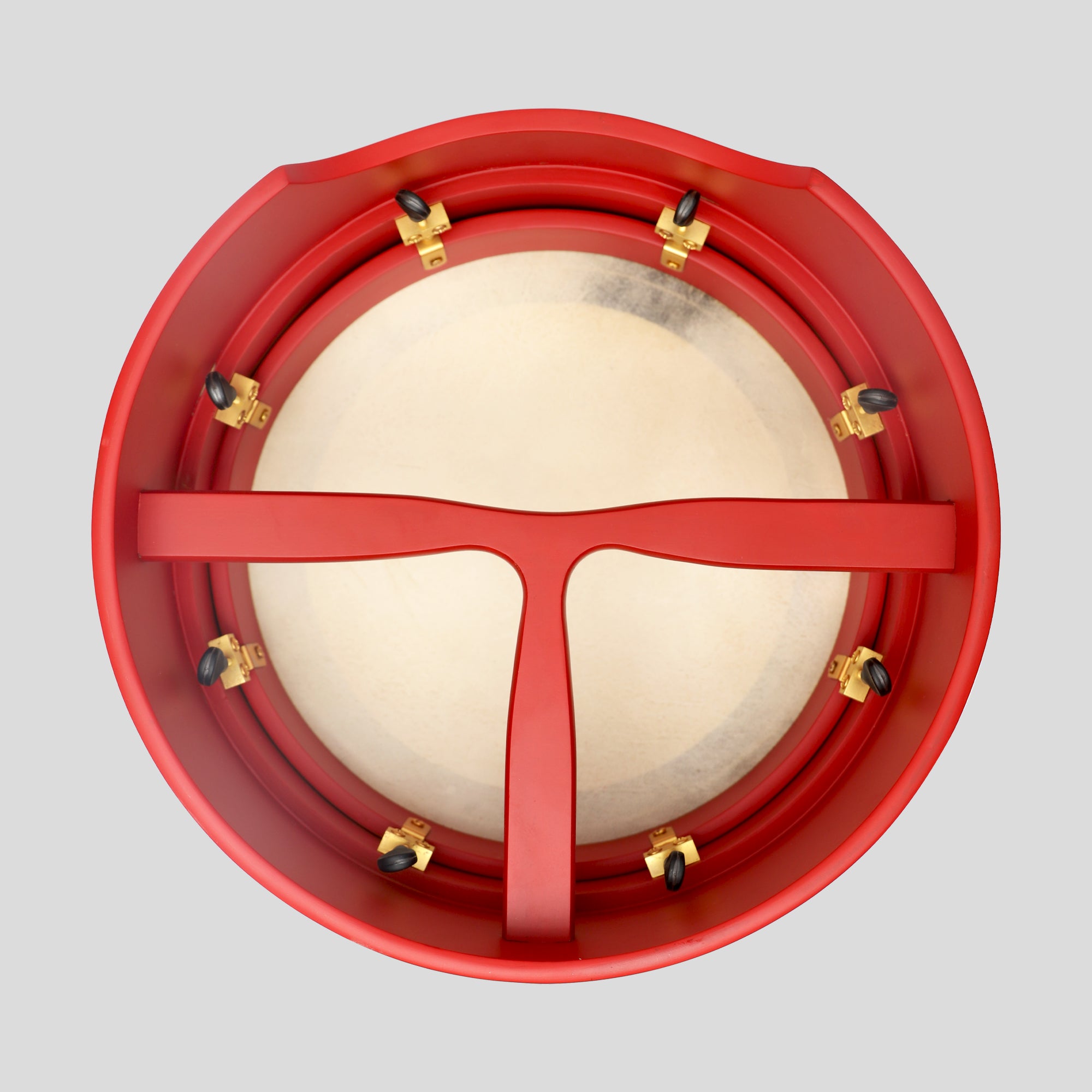 Muzikkon 14”x5" (35.5x12.5 cm) Premium Celtic Irish Bodhran With Easy Tune System Deep Rim T- Bar & Taped Finish