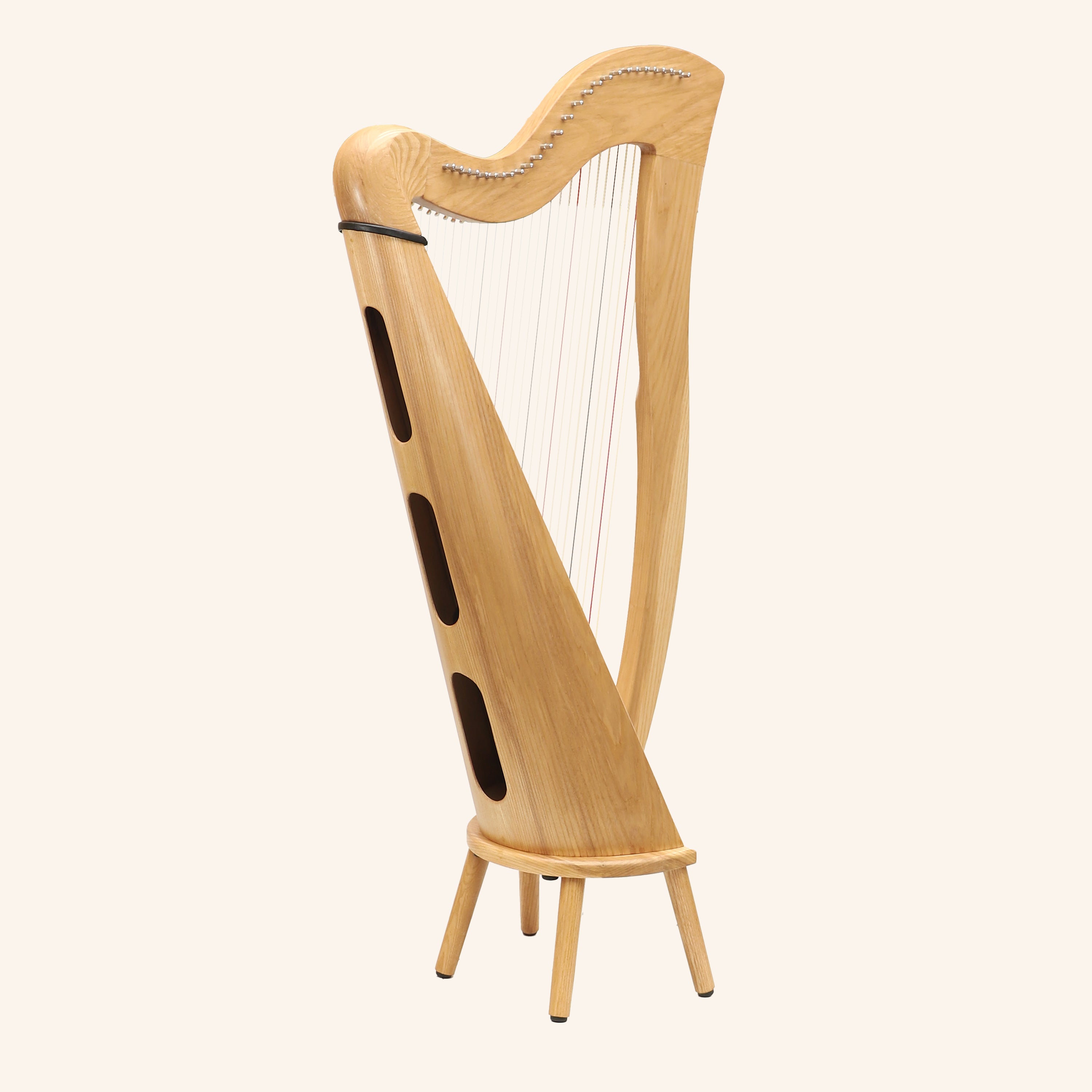 27 String McHugh Harp Round Back