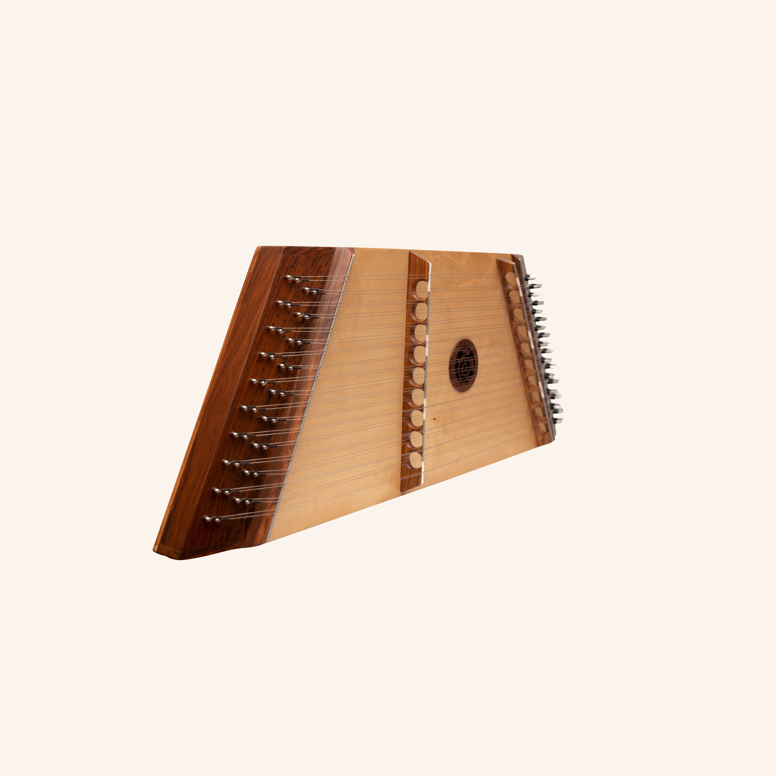 Muzikkon Double Strung 10-9 Hammered Dulcimer Rosewood With Hammers