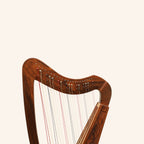 Cross Strung Harp, 38 String Rosewood