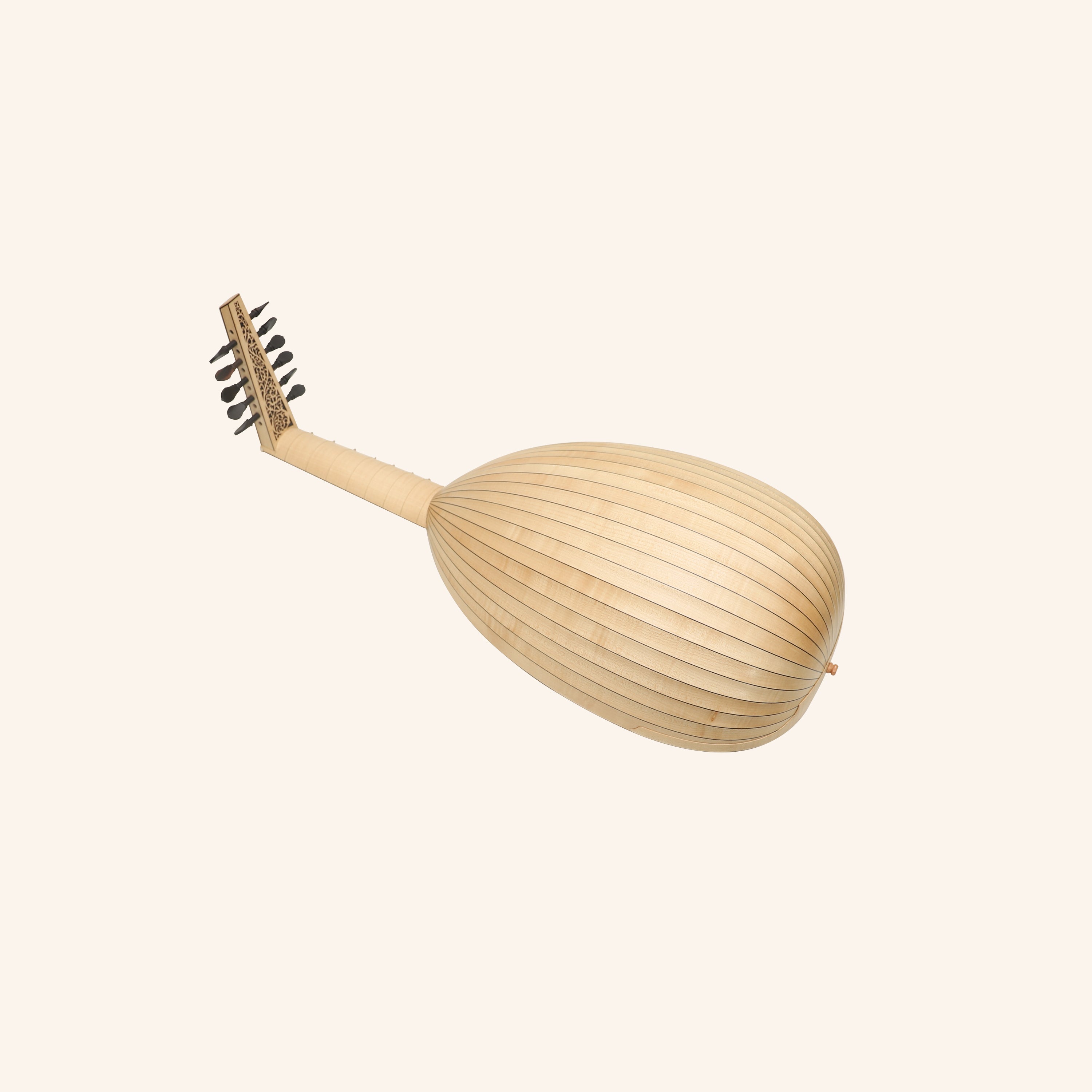 Muzikkon Renaissance Lute 6 Course Deluxe Right Hand After Hieber