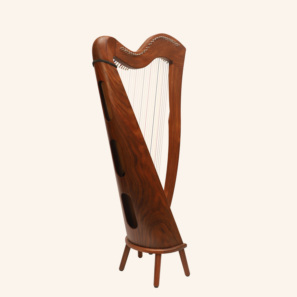 29 Strings McHugh Harp Round Back