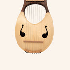Muzikkon Lyre Harp 8 String Rosewood