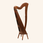 27 String McHugh Harp Round Back