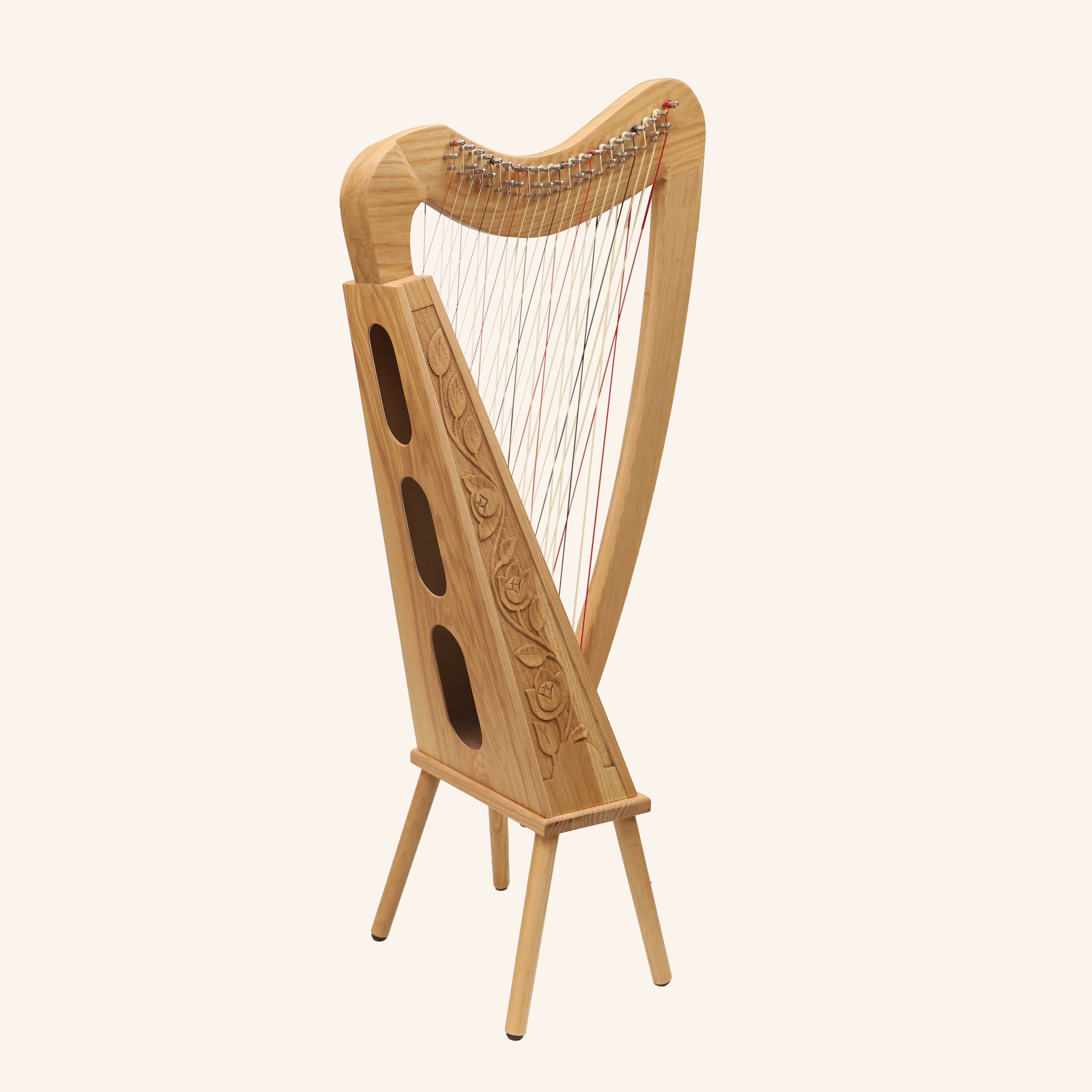 Cross Strung Harp, 38 Strings Ashwood